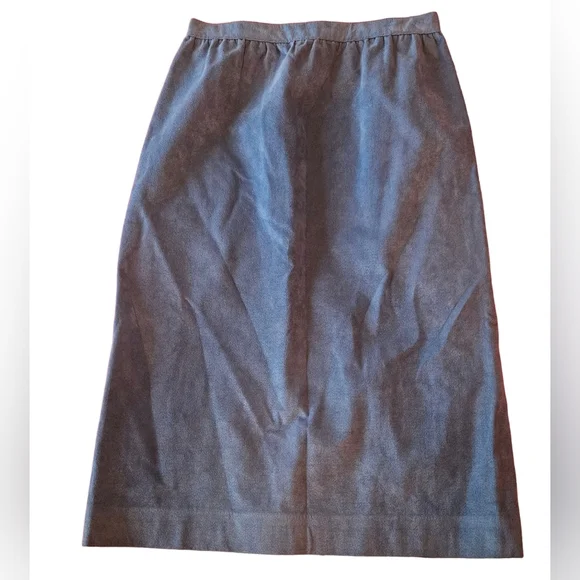 Vintage 70s Ultra Suede Skirt Suit - Picture 6 of 13